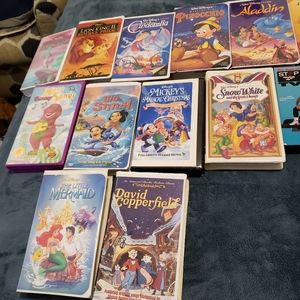 (SOLD) 11 Children VHS Tapes